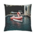 thumbnail image 2 of Ahgly Company Sports Swimming Outdoor Throw Pillow, 18 inch by 18 inch, 2 of 6