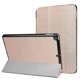 thumbnail image 1 of Funda de cuero con tapa horizontal y textura Custer para iPad 9.7 (2018) y iPad 9.7 (2017), con tres pliegues y función de suspensión/activación (negra), 1 of 5