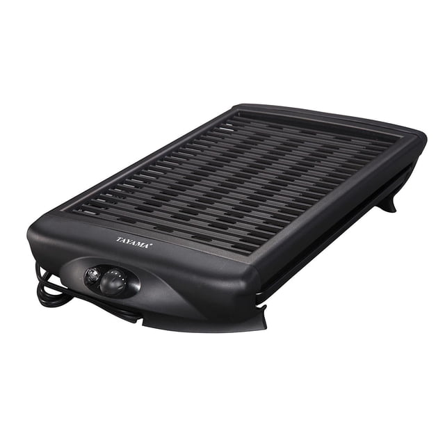 Parrilla eléctrica Tayama TG-868XL sin humo antiadherente para interiores