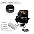 thumbnail image 4 of Psesaysky Moth Moon Floral Cross Body Bags, Lightweight Stretch Polyester Sling Satchel for Daily Commute and Travel, 4 of 7