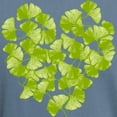 thumbnail image 3 of CafePress - Ginkgo Leaf Heart - Mens Comfort Colors Shirt, 3 of 5