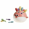thumbnail image 3 of Juego de combinación de colores, juguete educativo interactivo para preescolar, actividades en casa. Rosa, 3 of 9