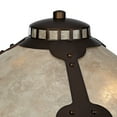 thumbnail image 4 of Franklin Iron Works Samuel Mission Desk Table Lamps 20" High Set of 2 Bronze with USB Charging Port Mica Shade for Bedroom Living Room Bedside Desk, 4 of 8