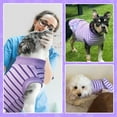 thumbnail image 6 of Dog Surgery Recovery Suit, Recovery Suit for Female Male Dogs Cats, Spay Onesie After Surgery, Purple, L, 6 of 8