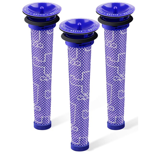 Paquete de 3 prefiltros de repuesto para Dyson V6 V7 V8 DC59 DC58