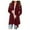 Wine, variant on Snoarin Womens Cardigan Plus Size Fashion Women‘s Solid Loose Long Sleeve Cardigan Autumn Coat Blouse Cardigan Outfits Sweaters