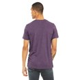 thumbnail image 2 of Bella Canvas Mens CVC Jersey Tee, 2XL, Heather Team Purple, 2 of 3