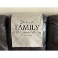 thumbnail image 5 of Headrest cover for furniture slipcovers furniture protector headrest for recliners sofa covers theater chairs office chairs chair pads Perfect for gifts Inspirational words "Family", 5 of 5