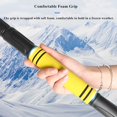 thumbnail image 3 of Snow Brush for Car, Detachable & Extendable 25"-31.5" Ice Scraper with Rotatable Brush Head for Car (Yellow), 3 of 7