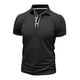thumbnail image 5 of pstuiky camisetas de hombre, Camisa informal de manga corta con botones y cuello vuelto para hombre camisas casuales para hombre xxl, 5 of 6