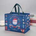 thumbnail image 5 of 1PC Christmas Gift Bags with Gift Tags, Medium Size 12.6 X 9.8 X 6.7 inches with Handle，Reusable Tote Bags for Xmas Gifts Wrapping, Presents, Shopping, Party, 5 of 5