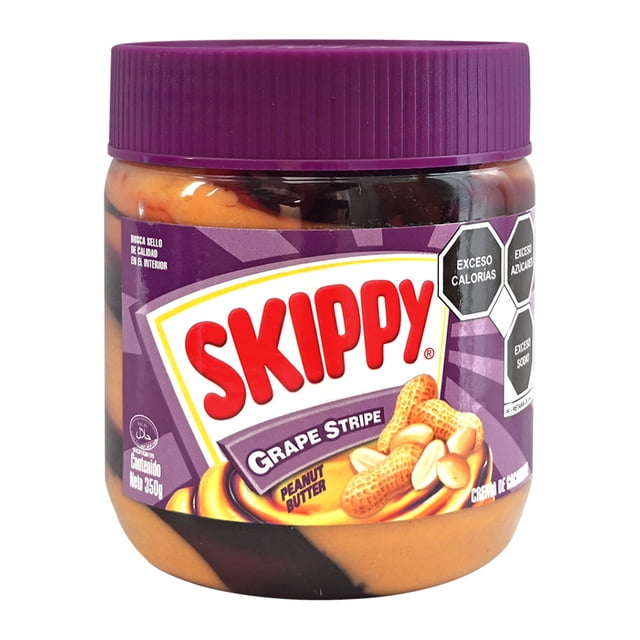 Crema de cacahuate Skippy con mermelada de uva 350 g