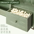 thumbnail image 3 of Key Holder Wall Mount Mail Organizer Wall Mount with Storage Hooks and Drawer for Modern Farmhouse Decor Mail Organizer Wall Mounted for Rustic Apartment Essentials (), 3 of 6