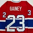 thumbnail image 2 of Autographed/Signed Bob Gainey HOF 1992 Montreal Red Hockey Jersey JSA COA, 2 of 4
