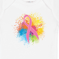 thumbnail image 4 of Inktastic Breast Cancer Awareness Ribbon Art Girls Baby Bodysuit, 4 of 5