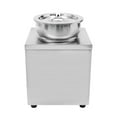 thumbnail image 5 of Commercial Food Warmer, Adjustable Temperature Food Warmer 150W Food Warmer, 201 Stainless Steel, Rubber With Spoon, 5 of 22