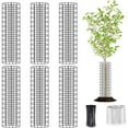 thumbnail image 2 of Bfogop 6 Pack Tree Trunk Protector, Metal Mesh Tree Bark Protector 13" x 16'' H with Zip Ties & Stakes, Expandable tree guards trunk protector, Tree Protectors from Deer, Trimmers, 2 of 5
