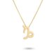 thumbnail image 5 of Minnieouse Collar del zodiaco Regalo de amigos Ajustable Cómodo Ins Personalidad Superficie lisa Accesorio de moda Capricornio dorado oro capricornio 5piezas Minnieouse CBP198494, 5 of 5