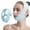 B, variant on Mineart Slimming V Face Lifting Chin Bandage Mask, Breathable Elastic Facial Firming Strap for Jawline Contouring Skincare Beauty Grooming Tool