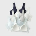 thumbnail image 3 of Girls Training Bras - Sports Bra Crew Neck Yoga Bra for Teens Comfort Dance Crop Underwear Top, 3 of 4