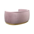 thumbnail image 7 of Meridian Furniture Julian Contemporary Velvet Loveseat in Pink, 7 of 7