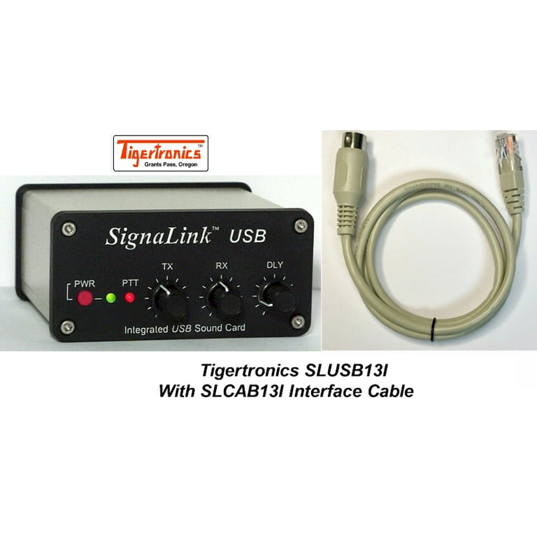 Signalink USB from Tigertronics: Radio interface and sound card