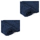 thumbnail image 2 of Ounissouiy Alfombrilla de fibra de textura para pies para una rápida y fuerte absorción Alfombrilla de suelo Entrada de baño de chenilla Azul Armada 17*24 pulgadas 2Conjunto, 2 of 6