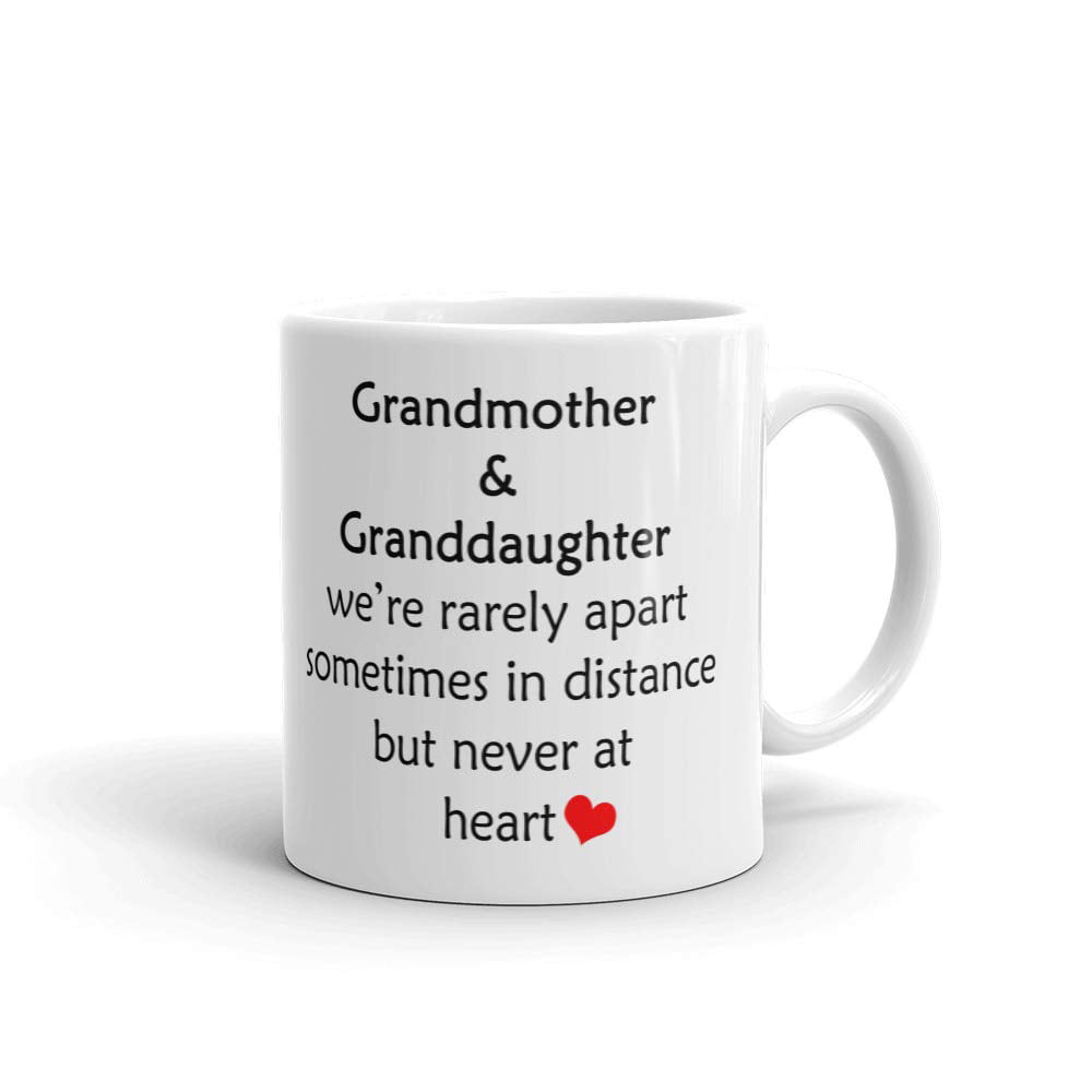 Grandmother & Granddaugher Love Coffee Tea Ceramic Mug Office Work Cup Gift