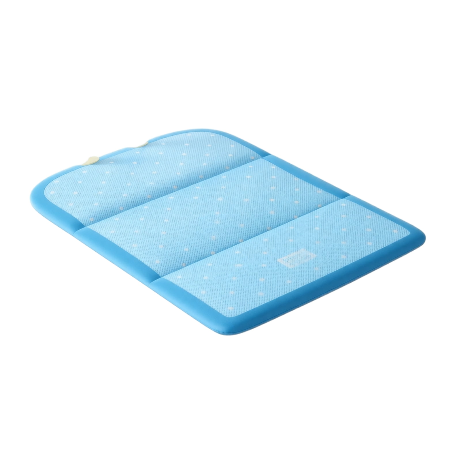 Polka Dot Polka Dot Fabric Cooling Breathable Mesh Padded Ergonomic Non-Slip 36X24 In Sky Blue Pet Resting Pad Seat Cushion Home Office Desk Chair Car Seat 1 Pc