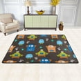 thumbnail image 2 of SKYSONIC Cartoon Monster Robots Area Rug 72x48in Non-Slip Floor Carpet for Indoor Living Dining Room and Bedroom Area, 2 of 7