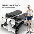 thumbnail image 2 of M optimized Stair Stepper Mini Twist Stepper, 330lbs Weight Capacity Stepper Stair with LCD Monitor for Women Men Weight-loss, Body-shape, Daily Exercise, 2 of 7