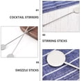 thumbnail image 5 of FUEENIRVA Set of 10 Stainless Steel Cocktail Stirrers Swizzle Sticks for Home Bar and Party Use, 5 of 6