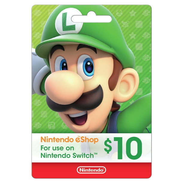 Nintendo eShop $10 Gift Card - Nintendo Switch [Digital] - Walmart.com