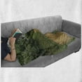 thumbnail image 6 of Hobbits Soft Flannel Fleece Throw Blanket, Elf Path in Woods of Hobbit Land in the Shire New Zealand Movie Set Image Print, Cozy Plush for Indoor and Outdoor Use, 60" x 80", Green Brown, by Ambesonne, 6 of 6