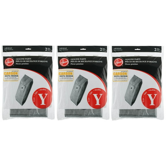 Replacement Part For Hoover AH10165 Pleated HEPA Y Carbon Bag