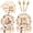 A Baby is Brewing Coffee, variant on 96 Pcs Cinco De Mayo Decorations, Fiesta Party Plates Napkins Forks for 24 Guests, Mexican Tableware Set Party Supplies