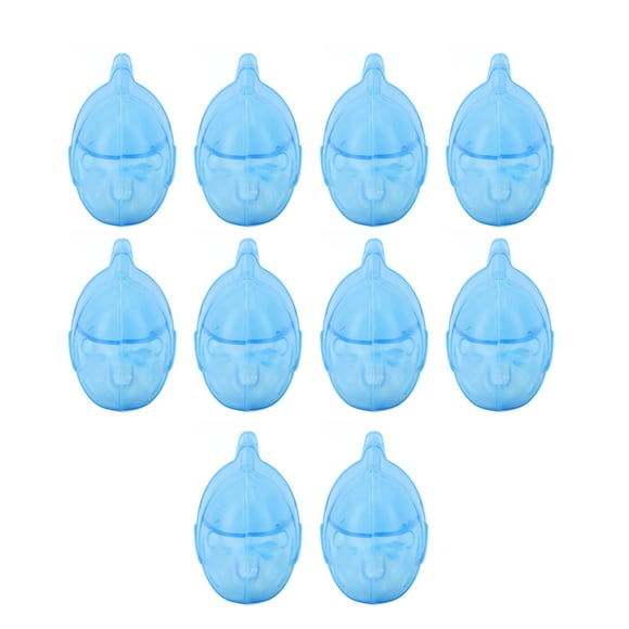 10 piezas Limpiador de humidificador Fish ABS azul Limpiador de tanque de humidificador universal para humidificadores de vapor frío y cálido
