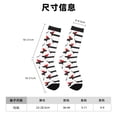 thumbnail image 3 of Balery Christmas Dachshund Calcetas Largas con Estampado para Hombre y Mujer – Suaves y Transpirables, Talla Única (US 5-11), 3 of 6