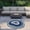 Blue, variant on Round Area Rug for Bedroom Living Room, Non Slip Washable Carpet Mat, Modern Tree Ring Design for Home Office Study, 31.5" Blue