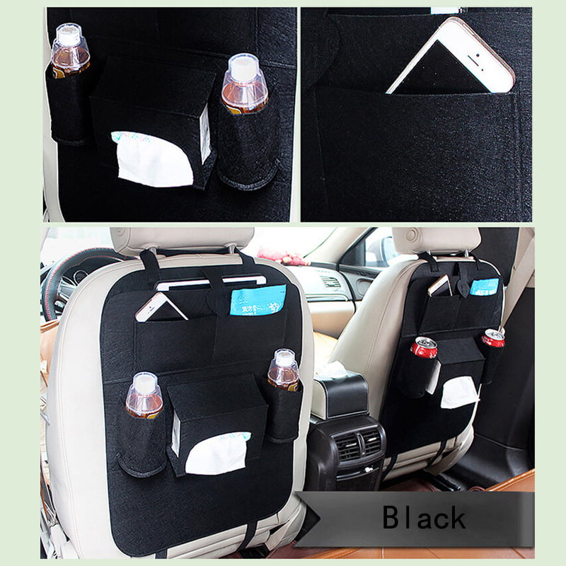 Mickey Mouse Doll Car Accessories Hanging Storage Pocket Organizer Seat Cover