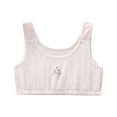 thumbnail image 5 of LRen Girls Training Bras,5PCS Girl Seamless Wireless Sports Bralettes Soft Lightly Padding Yoga Crop Tops for Girls, 5 of 5