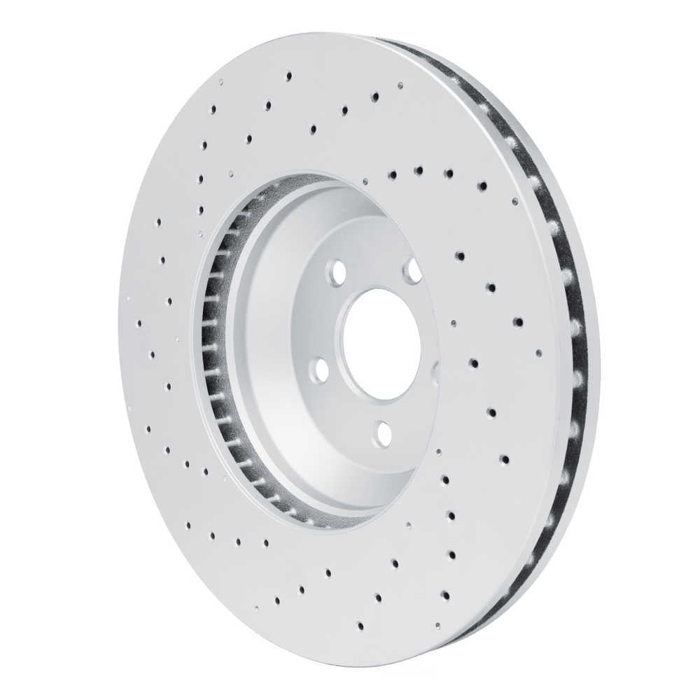Dynamic Friction Company 624-63200 DFC Geospec Coated Rotor - Drilled