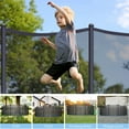 thumbnail image 3 of 16 FT Trampoline with Safe Enclosure Net, 1000 lbs Capacity for Kids Teens Adults, Recreational Fitness Trampoline with Waterproof Jump Mat Ladder for Indoor Outdoor Backyard Park Kindergarten, 3 of 7