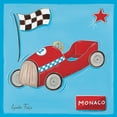 thumbnail image 2 of Fays, Lynda 20x20 Gold Ornate Wood Framed with Double Matting Museum Art Print Titled - Grand prix II, 2 of 4