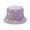 Purple, variant on ZHENHONG Bucket Hats for Women Printed Pattern Tie Dye Double Basin Hat Outdoor Sun Hat Casual Solid Color Headwear Black