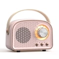 thumbnail image 1 of Altavoz retro compatible con radio FM Altavoz inalámbrico portátil, 1 of 12