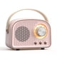 thumbnail image 4 of Altavoz retro compatible con radio FM Altavoz inalámbrico portátil, 4 of 12