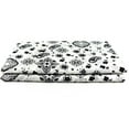 thumbnail image 2 of Shason Textile 44" x 2 yd Cotton Polyester Blend Printed Craft Fabric, White and Black, 2 of 3