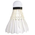 thumbnail image 3 of Wish W - 11 Duck Feather Badminton Shuttlecocks | White Pack Of 12 , Made For Tournaments & Trainings, 3 of 4