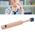 thumbnail image 1 of Solid Wooden Flute Slide Wood Whistle Push Pull Bird Whistle Voice Change Educational Instrument, 1 of 7